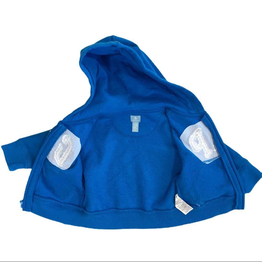 Baby Gap Royal Blue Zip-Up Hoodie Jacket - Picture 2 of 4